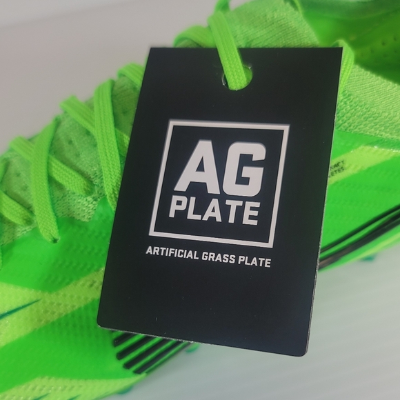 Size 6.5 Nike Zoom Vapor 15 CR7 MDS Elite AG Soccer Cleats Green Black Womens 8 - Picture 14 of 14